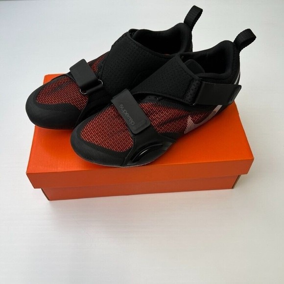 Nike Shoe Men 9.5 SuperRep Cycle Bike Black Low Top Venzo Plate Strap Sneaker Ne main image 12